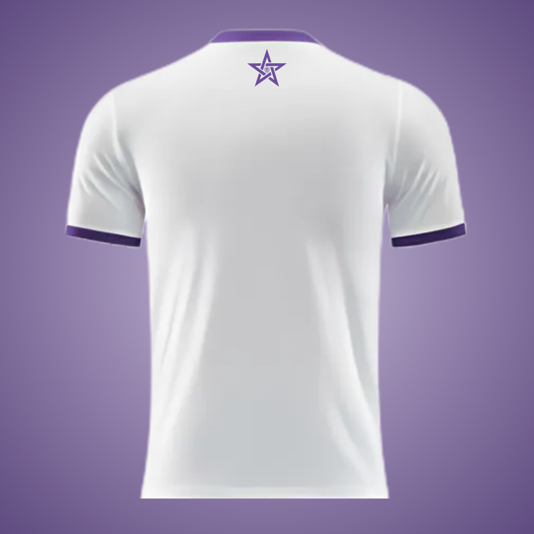 Maroc Violet/blanc