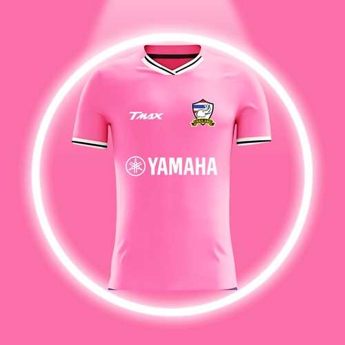 Maillot Thai Yamaha rose