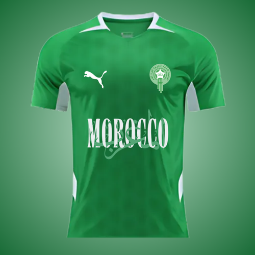 Maroc Tropic Vert/blanc