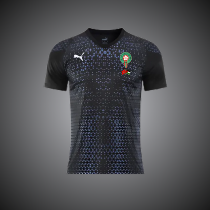 Maillot Maroc x Palestine Black