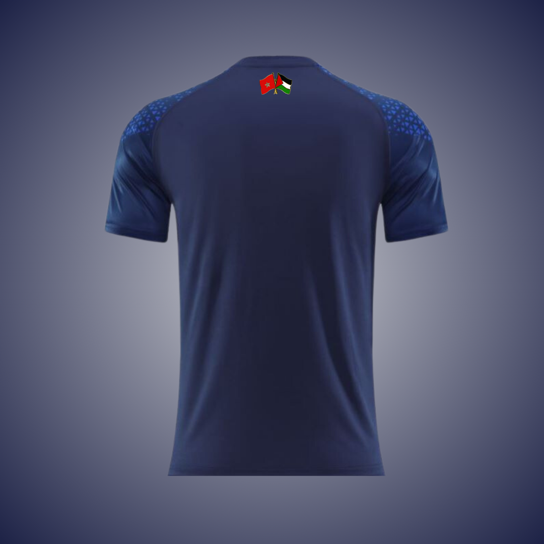 Maillot Maroc x Palestine Bleu marine