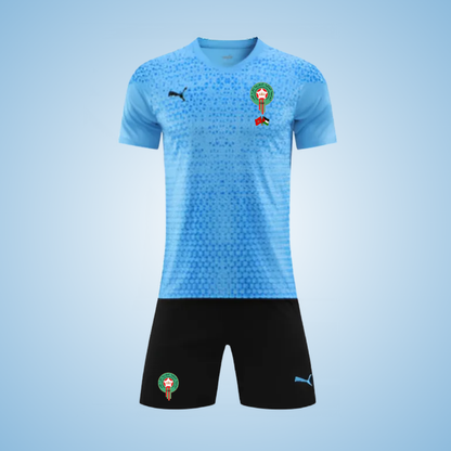 Maillot Maroc x Palestine Bleu