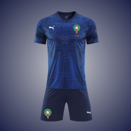 Maillot Maroc x Palestine Bleu marine